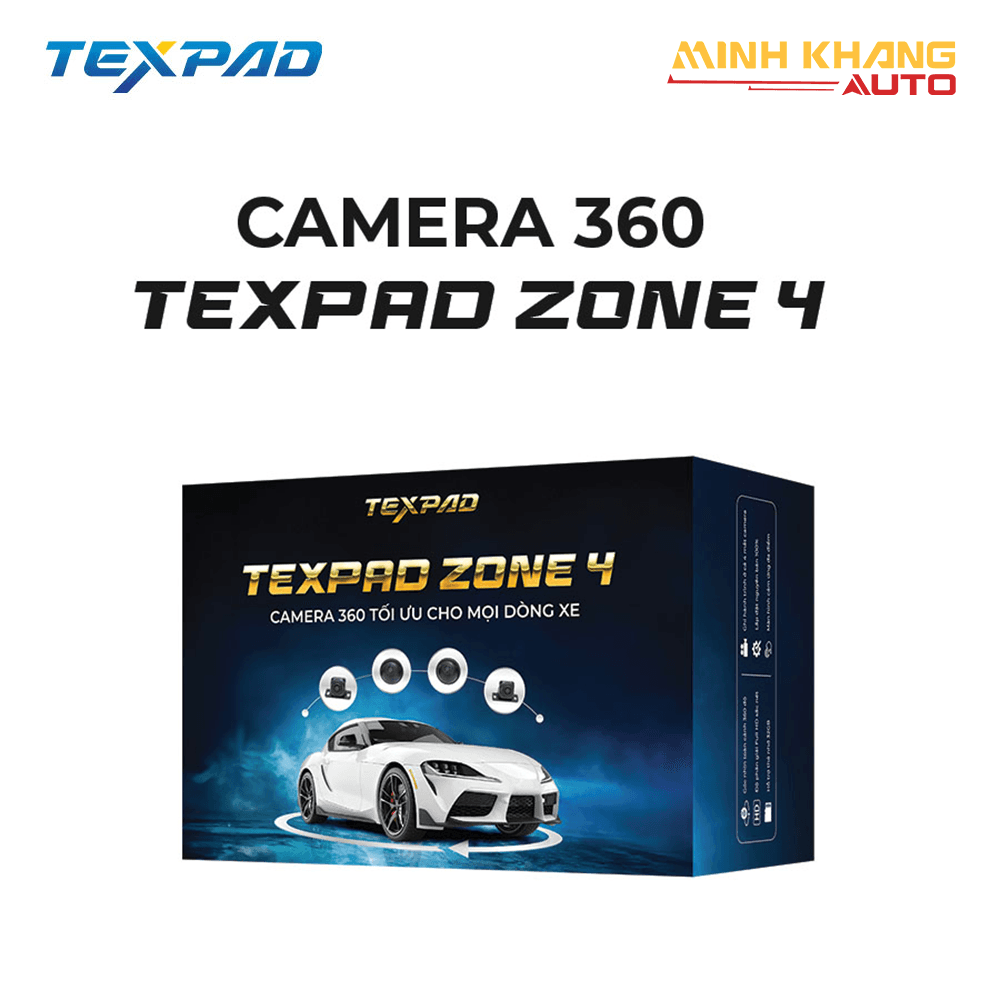 Camera 360 ô tô TexPad Zone 4