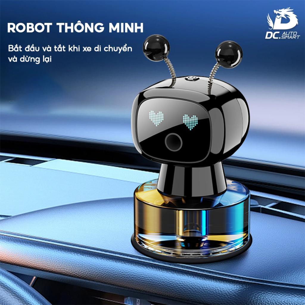 Robot Khuếch Tán Hương Thơm Khử Mùi Cao Cấp, Xông Khử Mùi Thông Minh Tự Động Tắt Mở